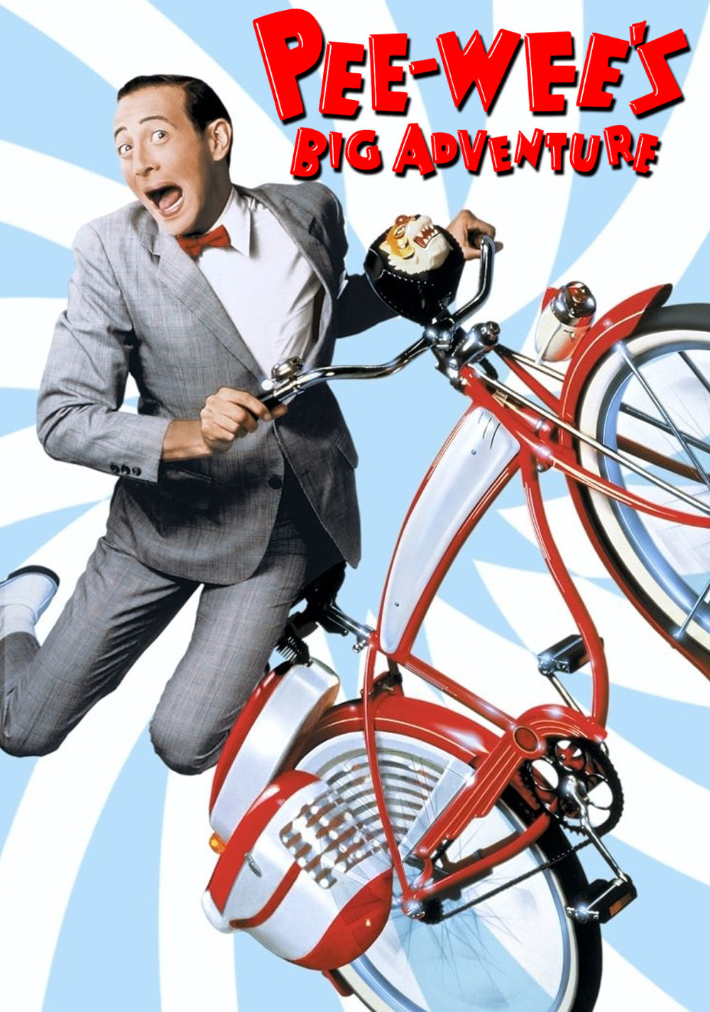 Pee-wee's Big Adventure Poster for Family Movie Night