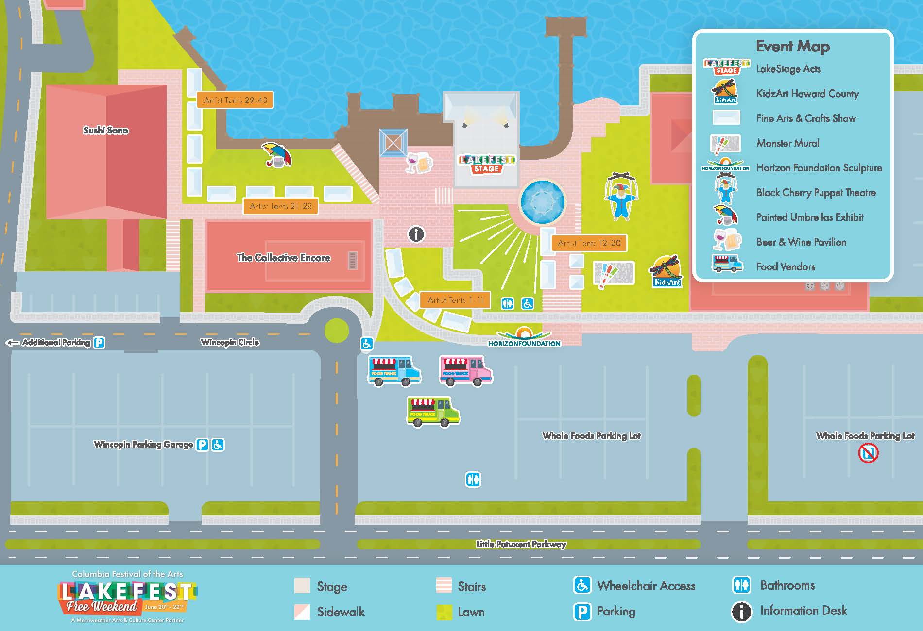 13 x 19 2025 Lakefest Map 13 x 19 2025 Lakefest Map New