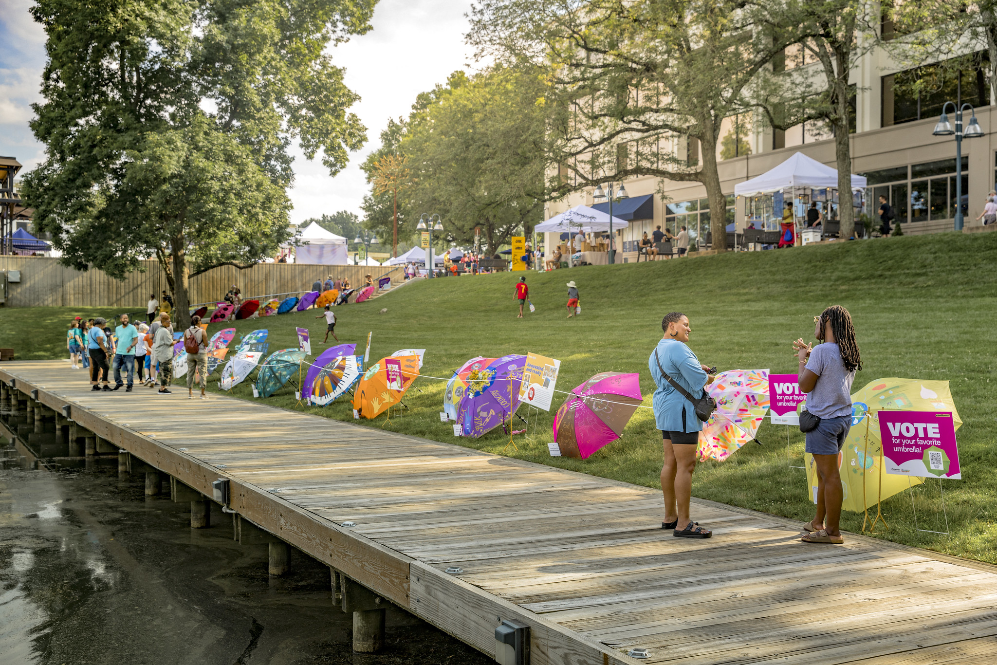 Painted Umbrella Exhibit