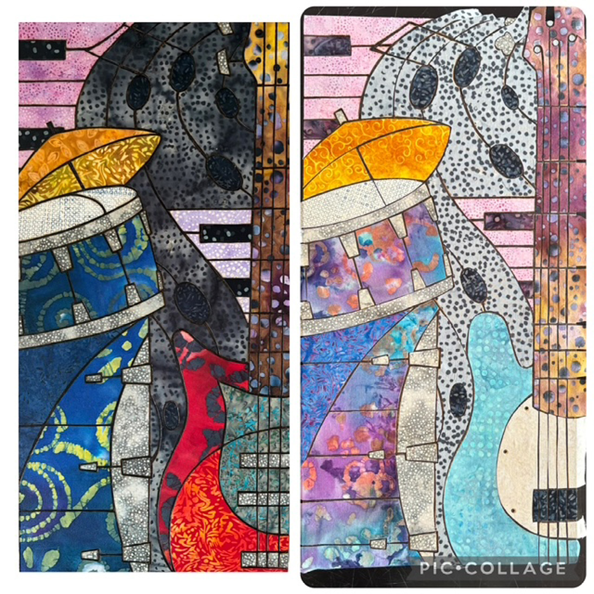 BoHo Fabric Art